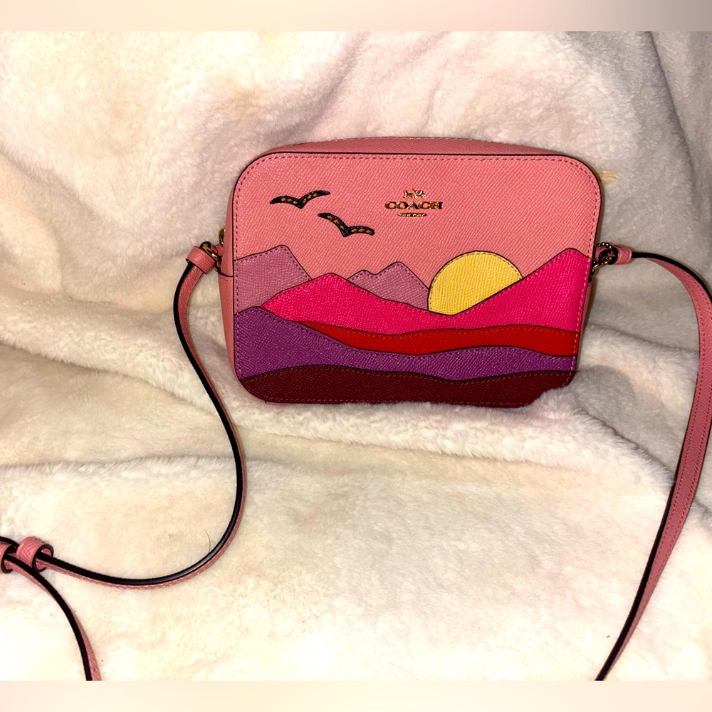 Coach Sunset Landscape Crossbody Bag